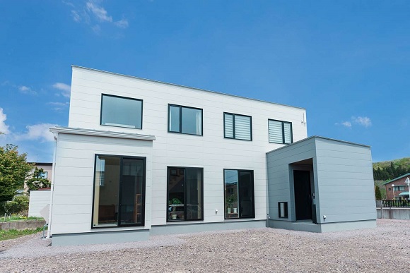 R+house 函館の注文住宅施工事例1